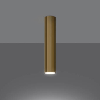 Lampa podsufitowa LAGOS 30 złota 1x10W GU10 Sollux Lighting