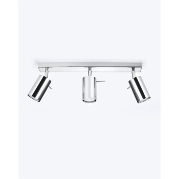 Lampa podsufitowa RING 3L chrom 3x12W GU10 Sollux Lighting
