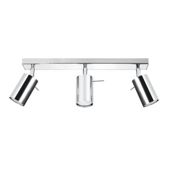 Lampa podsufitowa RING 3L chrom 3x12W GU10 Sollux Lighting