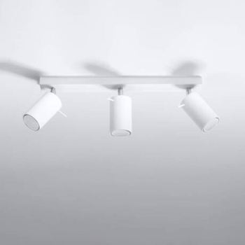 Lampa podsufitowa RING 3L biała 3x12W GU10 Sollux Lighting