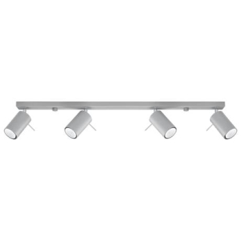 Lampa podsufitowa RING 4L szara 4x12W GU10 Sollux Lighting