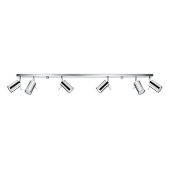 Lampa podsufitowa RING 6L chrom 6x12W GU10 Sollux Lighting