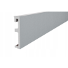 Plintă de plintă din PVC hibrid Alpha 80mm 2.4m Gri
