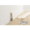 Plintă de plintă din PVC hibrid Alpha 80mm 2.4m Unique Oak