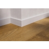 Plintă de plintă din PVC hibrid Alpha 80mm 2.4m Unique Oak