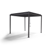 Pergolă de grădină MIRADOR 80 Solid 3 x 2,4m Antracit