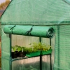 Sera Tunel de folie pentru grădină și balcon 1,40 x 0,70 x 2,0 m verde