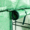 Sera Tunel de folie pentru grădină și balcon 1,40 x 0,70 x 2,0 m verde