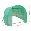 Tunel de grădină 3,0 x 4,5 x 2,0 m - 13,5m2 verde