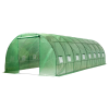 Tunel de grădină 3,0 x 6,0 x 2,0 m - 18,0m2 verde
