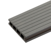 Placă de terasă compozită BERGDECK B150, antracit, periat 240 × 15 × 2,5 cm