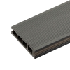 BERGDECK Placă compozită pentru balcoane B150, negru, periat 120 × 15 × 2,5 cm