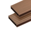 Acoperișuri compozite ECO E140 Castan periat 220 × 14 × 2,2 cm