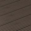 Placa de terasă compozită BERGDECK B150, nuc, periat 240 × 15 × 2,5 cm