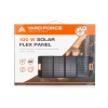 Panou solar pliabil pentru încărcarea stației de alimentare de 18V, 100 W