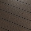BERGDECK Placă de balcon compozită W138, tec/strău, periat 290 × 13,8 × 2,4 cm