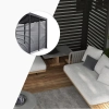 PANOU CU LAMELE PENTRU PERGOLĂ 80 SOLID / 88 BASIC