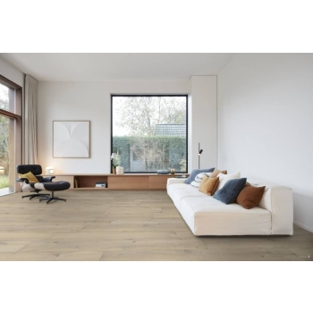 Panouri de pardoseală Stejar Luxemburg AC4 8 mm cu canelură în V pe 4 fețe