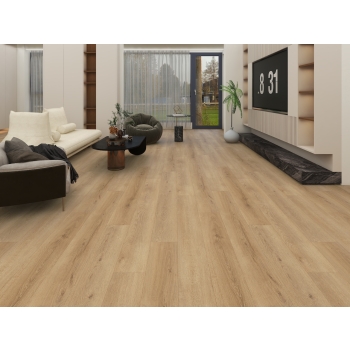 Panou de pardoseală SPC California Oak NAVAJO 230 x 1220 x 4mm, microgresie, structură sincronă