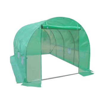 Tunel de grădină 3,0 x 4,5 x 2,0 m - 13,5m2 verde