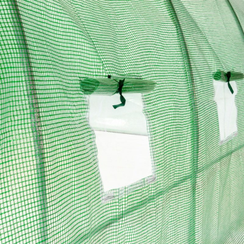 Tunel de grădină 3,0 x 6,0 x 2,0 m - 18,0m2 verde