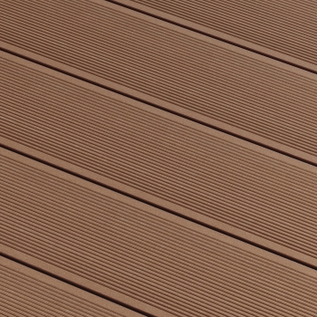 BERGDECK Acoperișuri compozite B150, castan, periat 120 × 15 × 2,5 cm