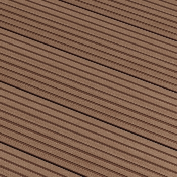 BERGDECK Acoperișuri compozite B150, castan, periat 120 × 15 × 2,5 cm