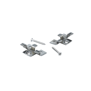 36 cleme de fixare + 36 șuruburi + 1 bit Sistem din oțel inoxidabil Montare standard pe 2m2