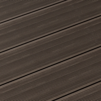 Placa de terasă compozită BERGDECK B150, nuc, periat 240 × 15 × 2,5 cm