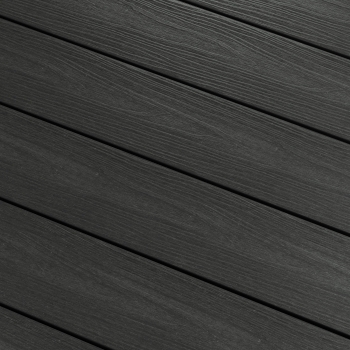 BERGDECK Placă de balcon compozită W138, tec/strău, periat 290 × 13,8 × 2,4 cm