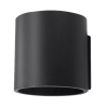 Aplică ORBIS 1 negru 1x40W G9 Sollux Lighting