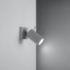 Aplică de perete RING 1 gri 1x40W GU10 Sollux Lighting