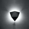 Aplică SOLIDO negru 2x40W G9 Sollux Lighting