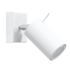 Aplică de perete RING alb 1x40W GU10 Sollux Lighting