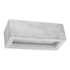 Aplică VEGA 30 concrete 1x60W E27 Sollux Lighting
