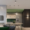 Aplică ORBIS 1 gri 1x40W G9 Sollux Lighting
