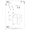 Aplică PIXAR negru 1x40W G9 Sollux Lighting
