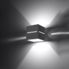 Aplică LOBO gri 1x40W G9 Sollux Lighting