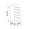 SAMIR 1x60W E27 lampă de perete ceramică Sollux Lighting