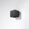 Lampă de perete QUAD 1 negru 1x40W G9 Sollux Lighting