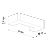 Aplică ceramică MAGNET 1x60W E27 Sollux Lighting