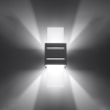 Aplică LORETO gri 1x40W G9 Sollux Lighting