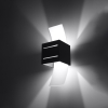 Aplică LORETO negru 1x40W G9 Sollux Lighting