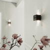 Aplică LORETO negru 1x40W G9 Sollux Lighting