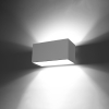 Aplică QUAD MAXI alb 2x40W G9 Sollux Lighting