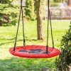 Leagăn de grădină Cuib de barză 65 cm roșu