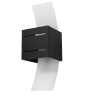 Aplică LORETO negru 1x40W G9 Sollux Lighting