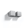 Aplică QUAD 2 gri 2x40W G9 Sollux Lighting