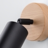 Aplică VERDO negru 1x10W GU10 Sollux Lighting