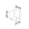 Aplică PIXAR alb 1x40W G9 Sollux Lighting